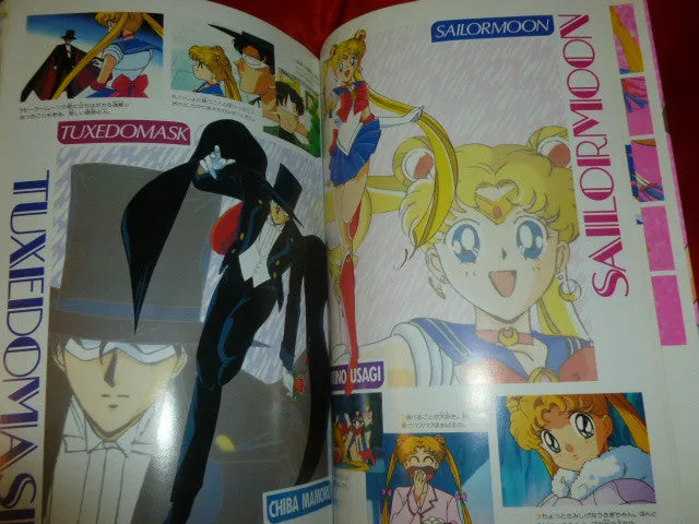 Sailormoon Art Book 2 Vintage Sailor Moon Guide II Naoko Takeuchi