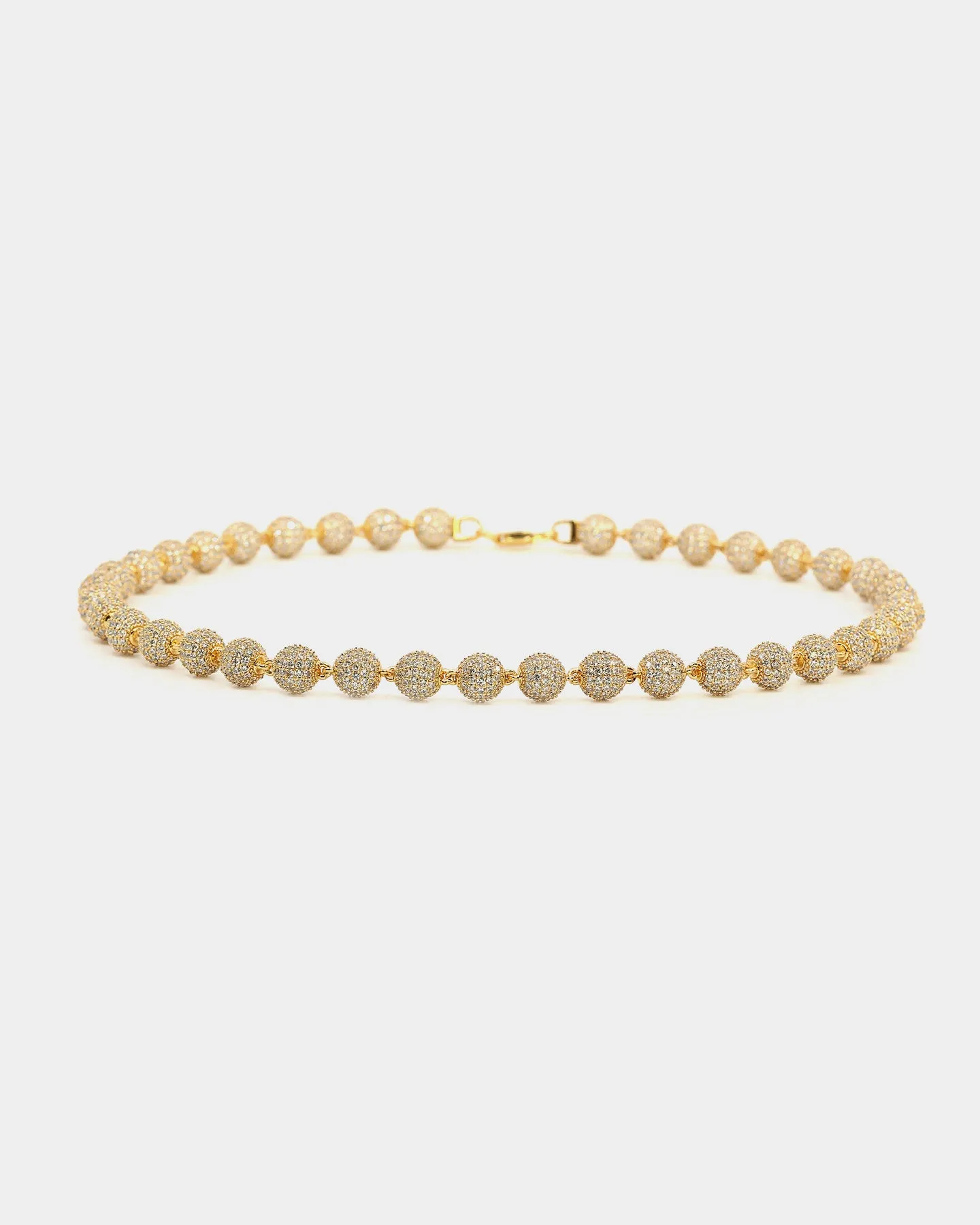 Saint Morta Iced Baller Chain 20" Iced Gold