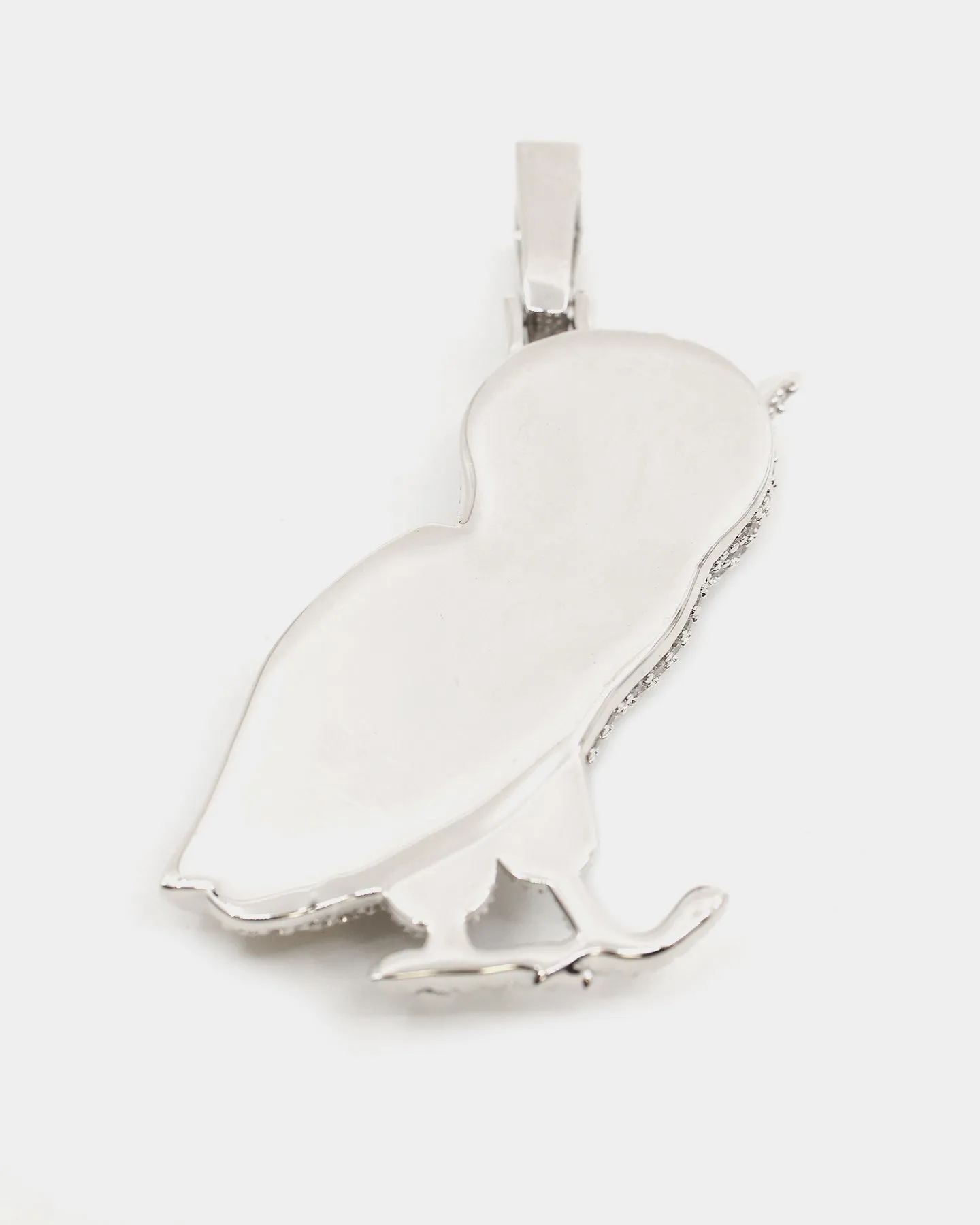 Saint Morta Wisdom Pendant Iced White Gold