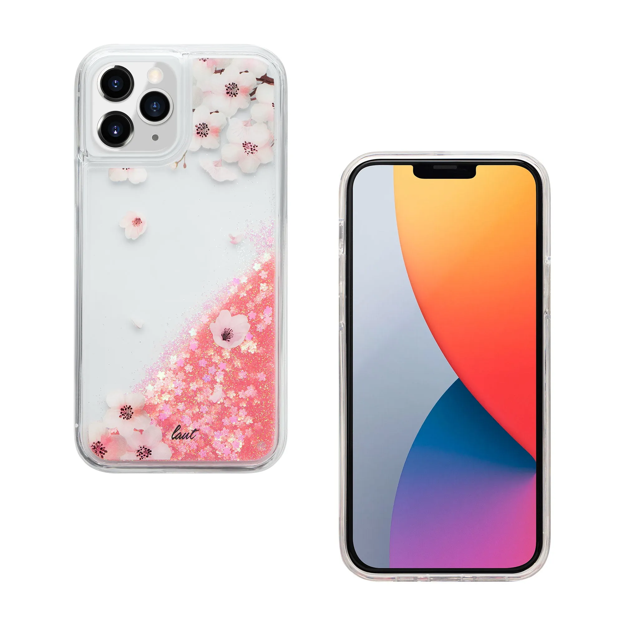 SAKURA Liquid Glitter case for iPhone 12 series