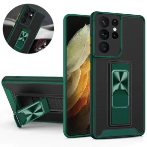 Samsung Galaxy A02S Luxury Shockproof Magnetic Holder Case