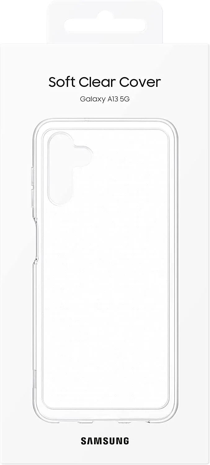 Samsung Galaxy A13 5G Soft Clear Cover Transparent - EF-QA136TTEGWW