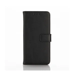Samsung Galaxy A3 (2017) leather case cover with card holder - Black