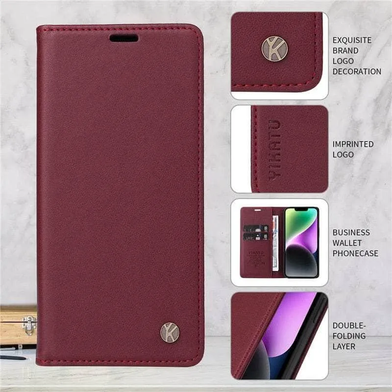 Samsung Galaxy A34 Flip Vegan Leather Case