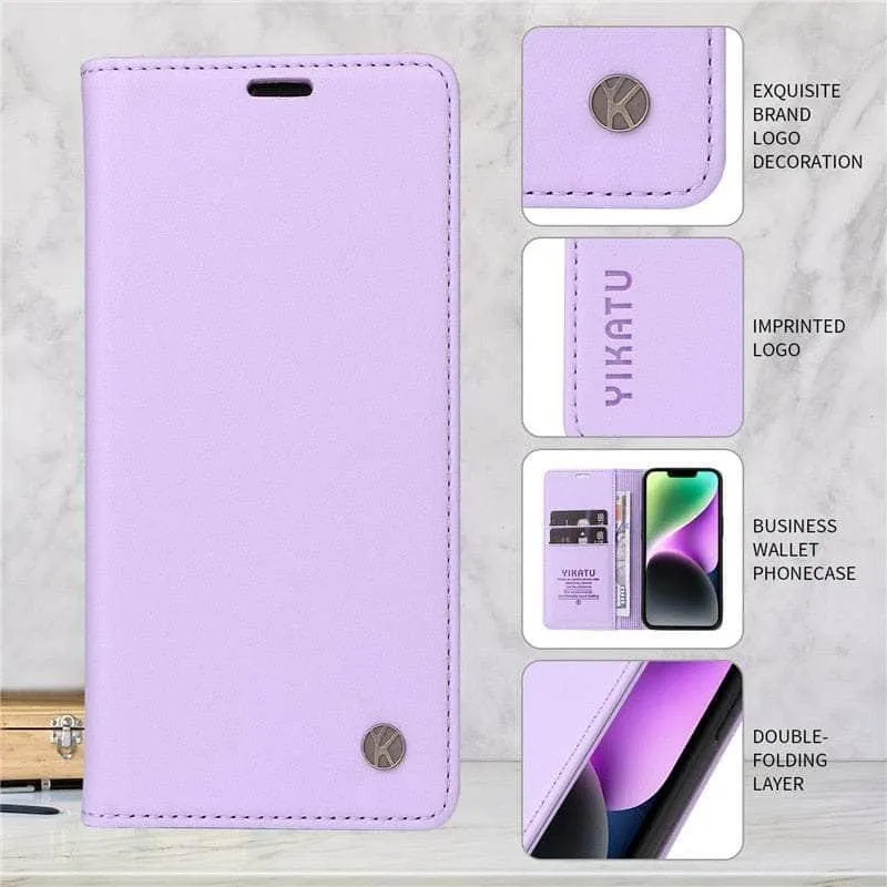 Samsung Galaxy A34 Flip Vegan Leather Case