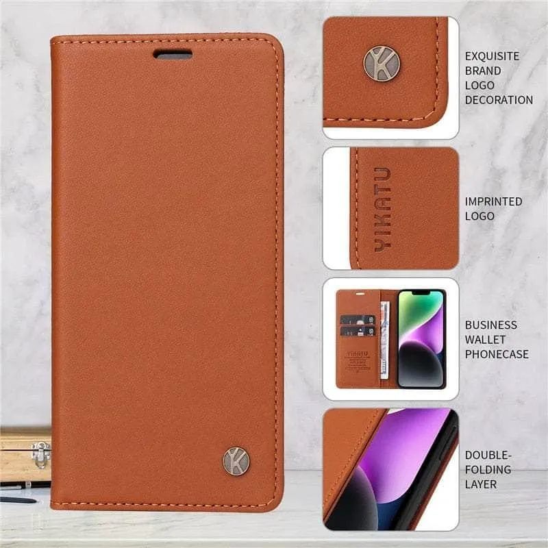 Samsung Galaxy A34 Flip Vegan Leather Case