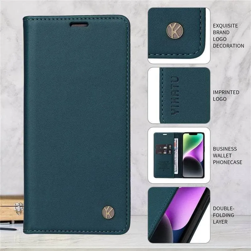 Samsung Galaxy A34 Flip Vegan Leather Case