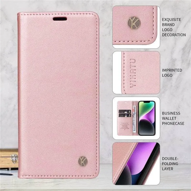 Samsung Galaxy A34 Flip Vegan Leather Case