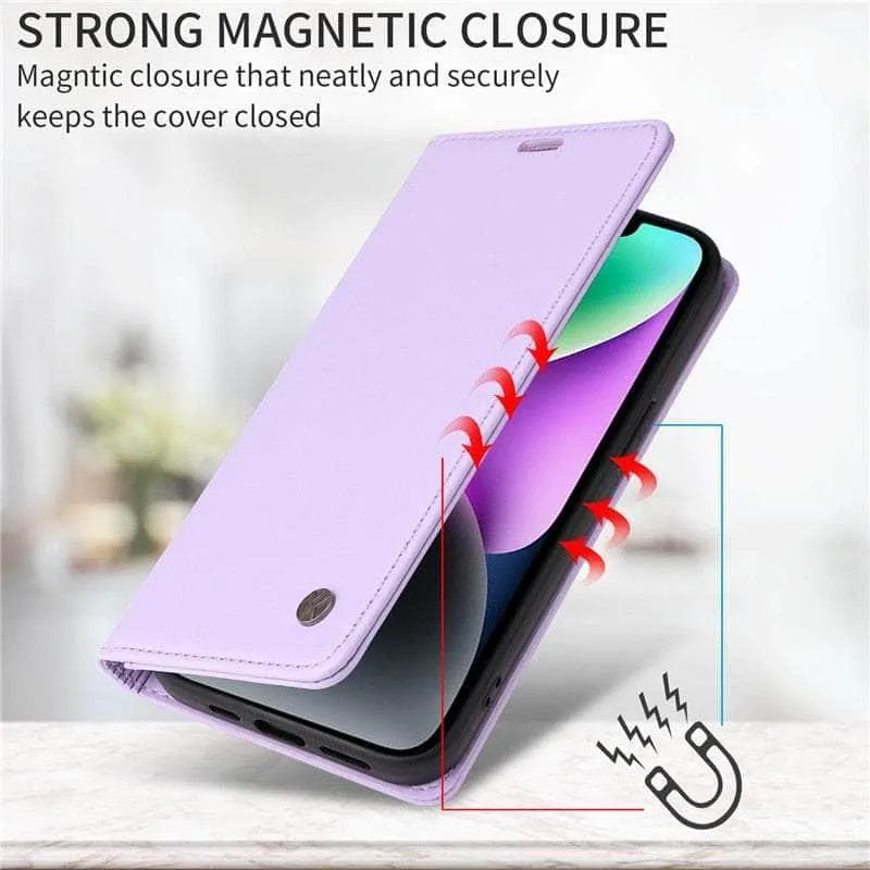 Samsung Galaxy A34 Flip Vegan Leather Case