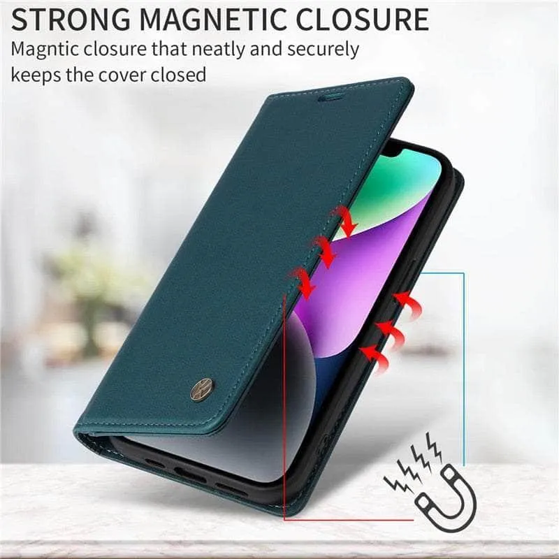 Samsung Galaxy A34 Flip Vegan Leather Case