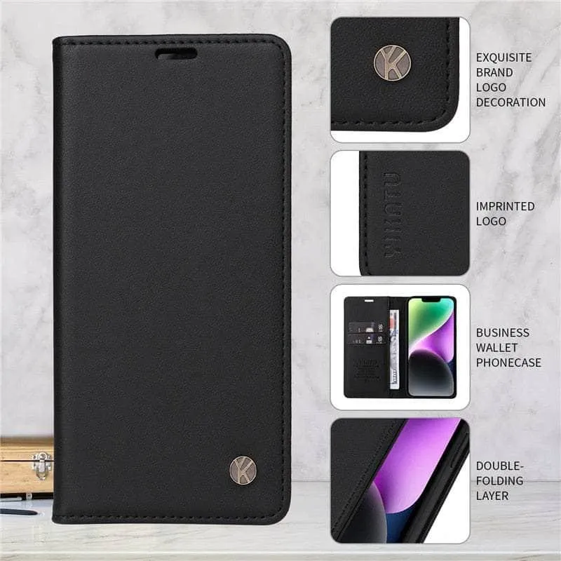 Samsung Galaxy A34 Flip Vegan Leather Case