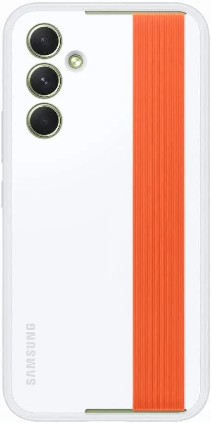 Samsung Galaxy A54 5G Haze Grip Case White - EF-XA546CWEGWW