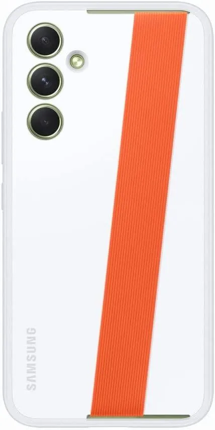 Samsung Galaxy A54 5G Haze Grip Case White - EF-XA546CWEGWW