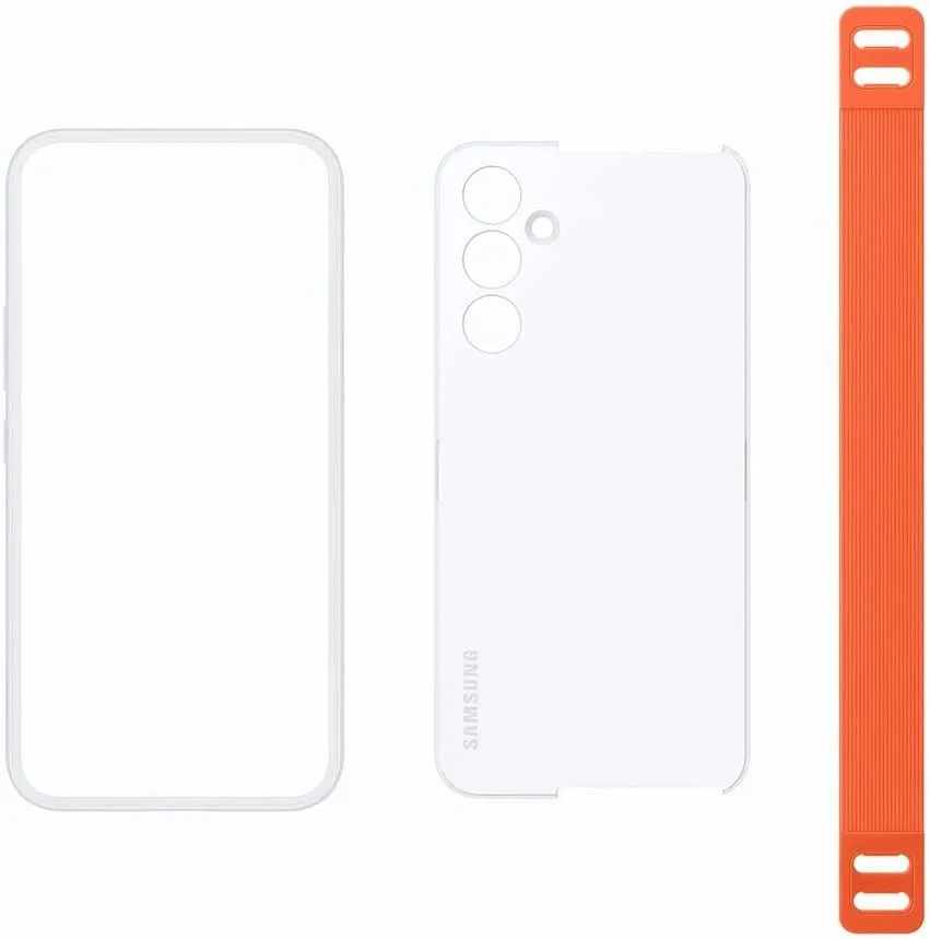 Samsung Galaxy A54 5G Haze Grip Case White - EF-XA546CWEGWW