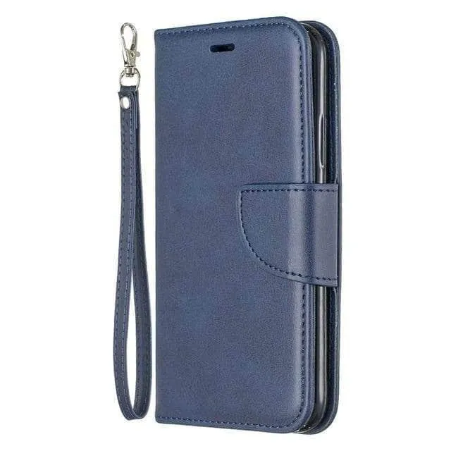 Samsung Galaxy Note 10 Plus A70 A20E A50 A40 A30 A10 J6 J4 Plus Vintage Flip Book Case
