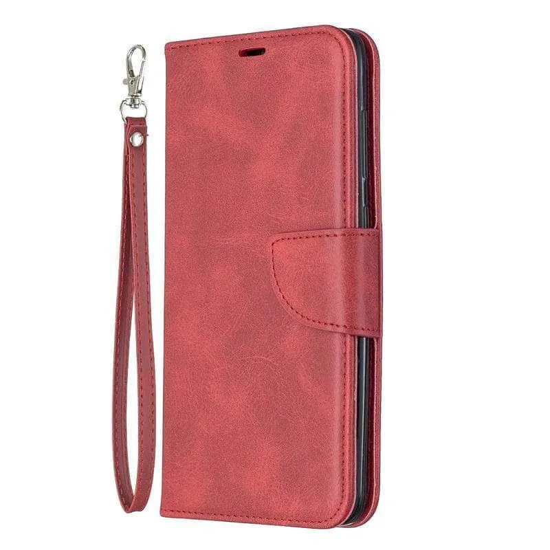 Samsung Galaxy Note 10 Plus A70 A20E A50 A40 A30 A10 J6 J4 Plus Vintage Flip Book Case