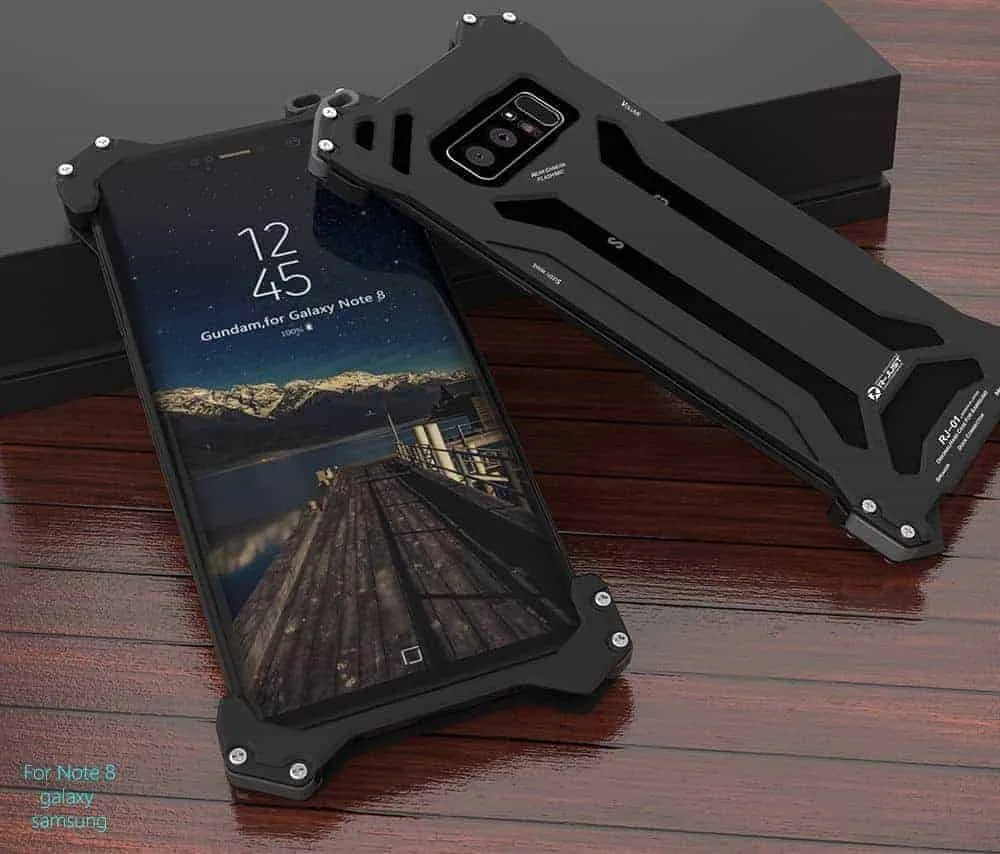 Samsung Galaxy Note 8 Extreme Case Black | Samsung Galaxy Note 8 Case
