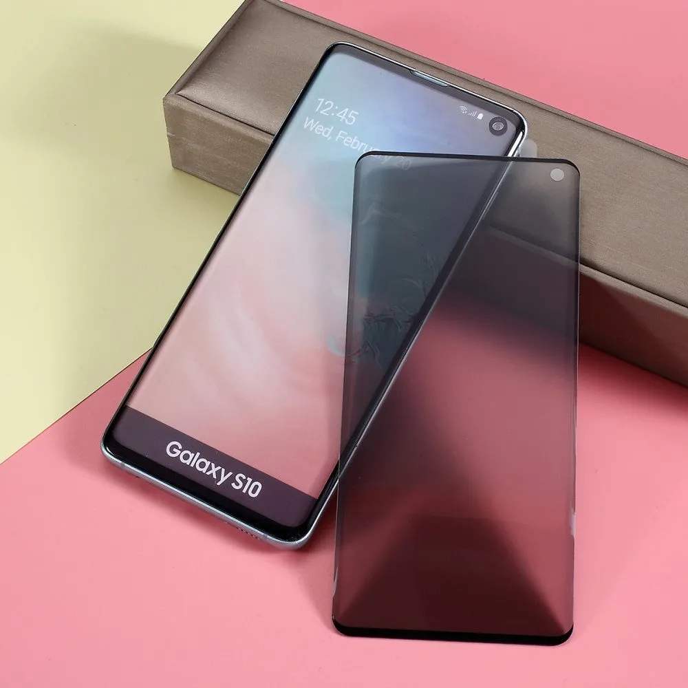 Samsung Galaxy S10 Privacy Full Screen Armored Glass Display Full-Screen (Anti-Spy)