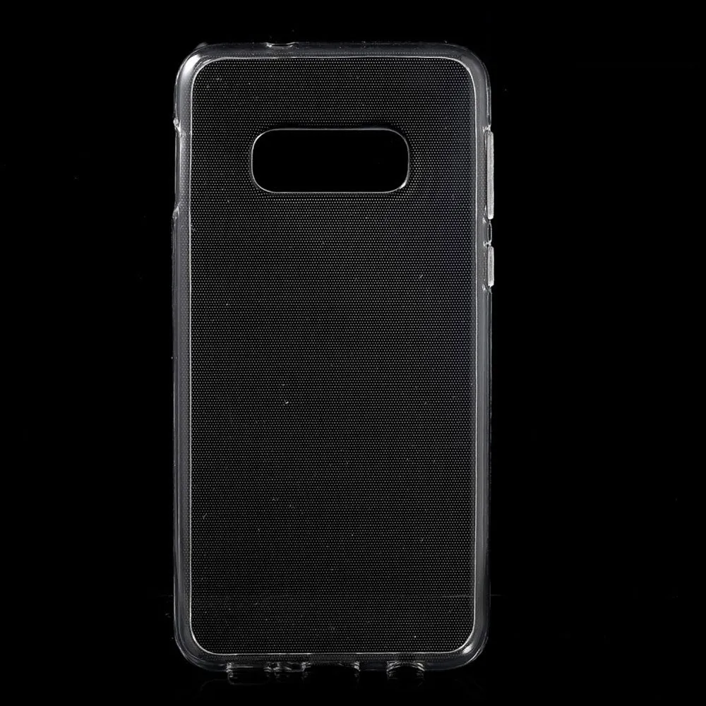 Samsung Galaxy S10e Rubber Case Cover Ultra Thin 0.8mm - Transparent