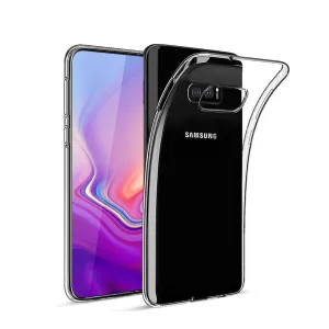 Samsung Galaxy S10e Rubber Case Cover Ultra Thin 0.8mm - Transparent