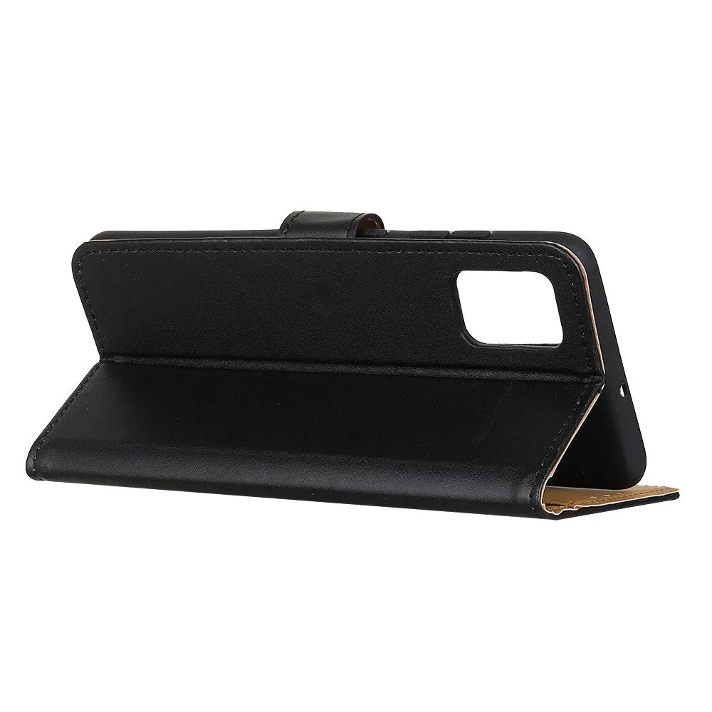 Samsung Galaxy S20 FE / S20 FE 5G Leather Case Flip Cover with Card Slots - Black