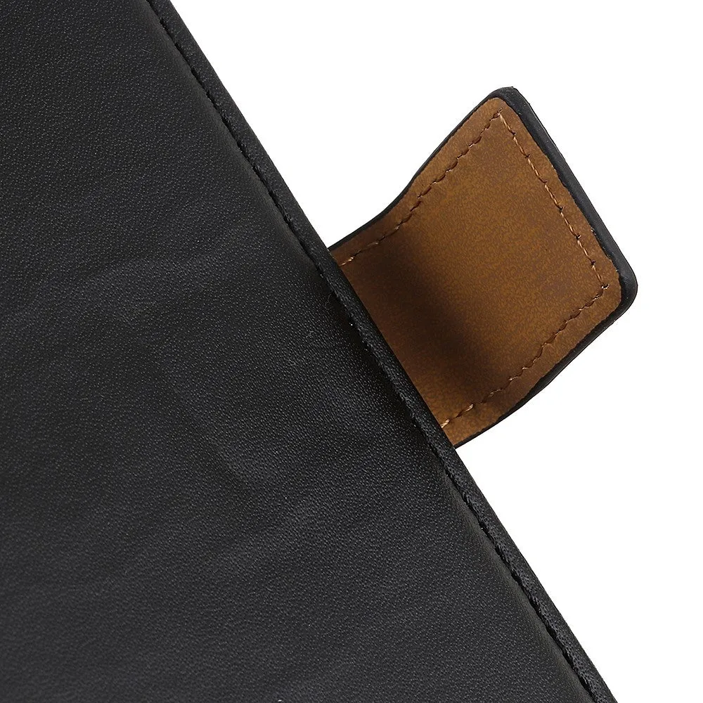 Samsung Galaxy S20 FE / S20 FE 5G Leather Case Flip Cover with Card Slots - Black