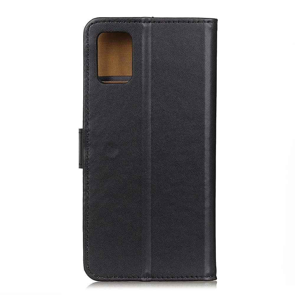 Samsung Galaxy S20 FE / S20 FE 5G Leather Case Flip Cover with Card Slots - Black