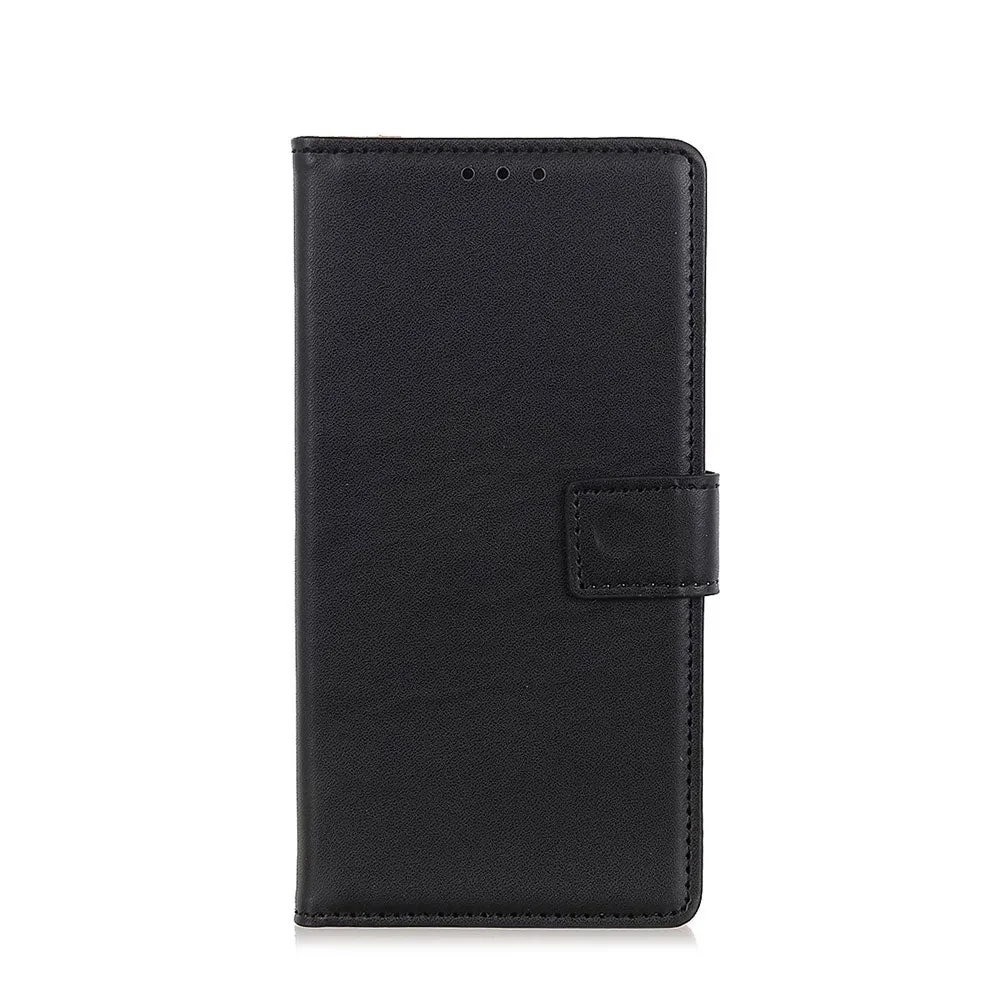 Samsung Galaxy S20 FE / S20 FE 5G Leather Case Flip Cover with Card Slots - Black