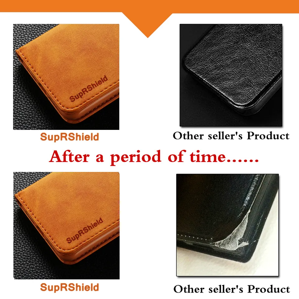Samsung Galaxy S22 5G SupeRShield Wallet Case Leather Card Holder Flip Protective Shockproof Magnetic Case Cover