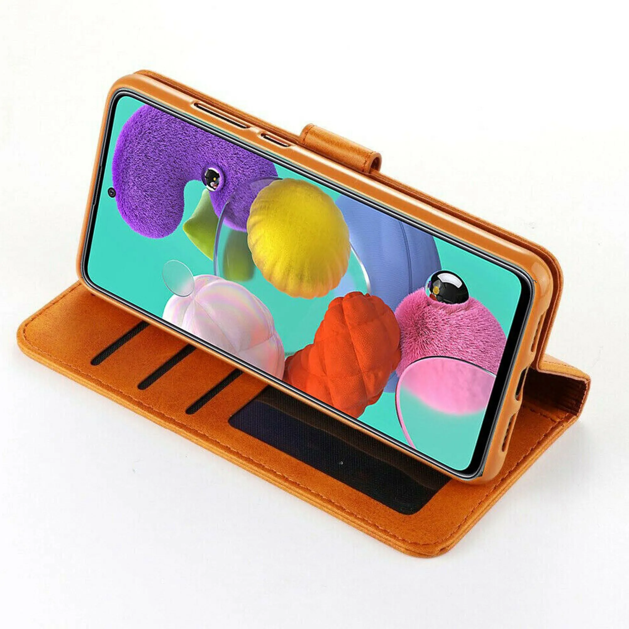 Samsung Galaxy S22 5G SupeRShield Wallet Case Leather Card Holder Flip Protective Shockproof Magnetic Case Cover