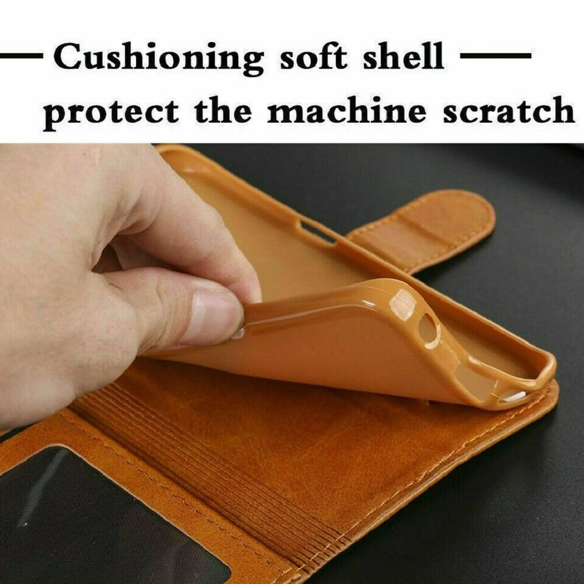 Samsung Galaxy S22 5G SupeRShield Wallet Case Leather Card Holder Flip Protective Shockproof Magnetic Case Cover