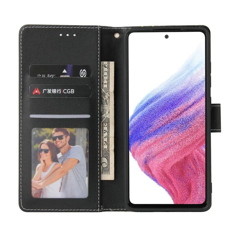Samsung Galaxy S22 5G SupRShield Marvel Wallet Leather Card Holder Flip Protective Shockproof Magnetic Case Cover