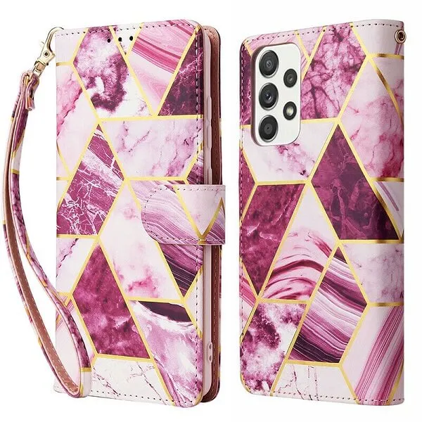 Samsung Galaxy S22 5G SupRShield Marvel Wallet Leather Card Holder Flip Protective Shockproof Magnetic Case Cover