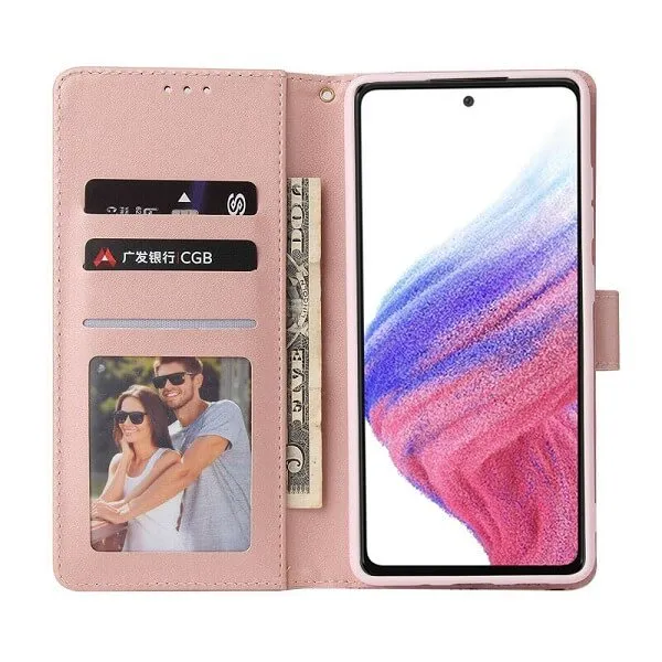 Samsung Galaxy S22 5G SupRShield Marvel Wallet Leather Card Holder Flip Protective Shockproof Magnetic Case Cover