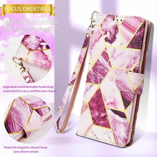 Samsung Galaxy S22 5G SupRShield Marvel Wallet Leather Card Holder Flip Protective Shockproof Magnetic Case Cover