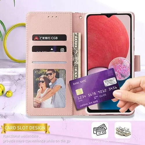 Samsung Galaxy S22 5G SupRShield Marvel Wallet Leather Card Holder Flip Protective Shockproof Magnetic Case Cover