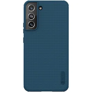 Samsung Galaxy S22 Case | Super Frosted Shield Pro Hard Back Phone Cover | Blue