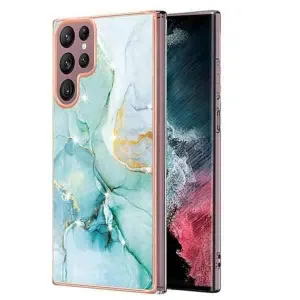 Samsung Galaxy S22 Plus 5G Case Hard back Marble Pattern Slim Design Enhanced Camera and Screen Protection Girls and Women Cover S22 