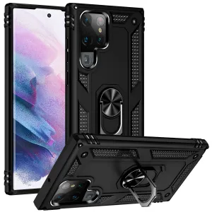 Samsung Galaxy S22 Plus 5G Case Magnetic Ring Holder Rugged Shockproof Kick Stand Case Heavy Duty Protective S22  Back Cover