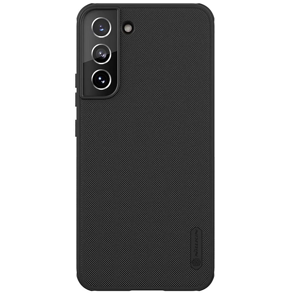 Samsung Galaxy S22 Plus Case | Super Frosted Shield Pro Hard Back Phone Cover | Black