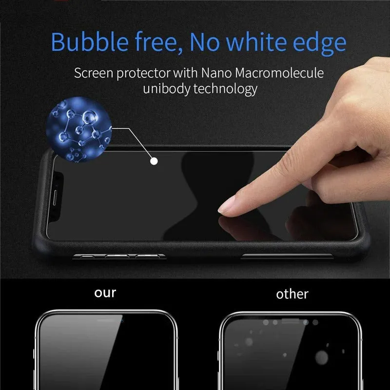 Samsung Galaxy S22 Plus Full Coverage Tempered Glass Screen Protector Film Guard (2 Pack)