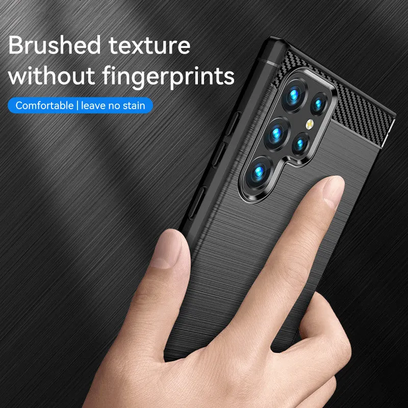 Samsung Galaxy S22, S22 Plus, S22 Ultra Carbon Fiber Phone Case
