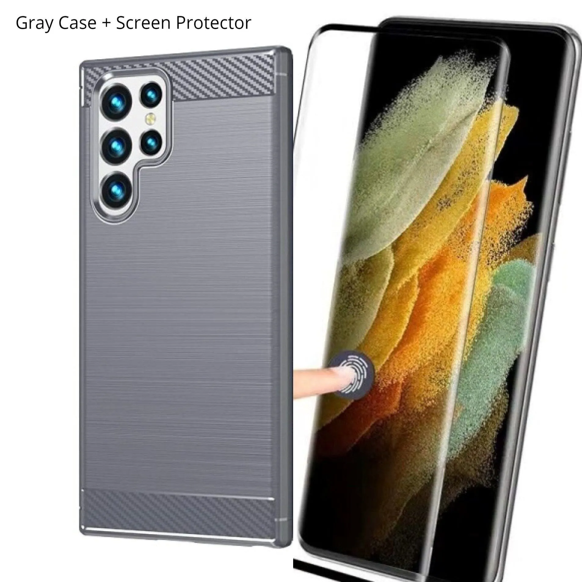 Samsung Galaxy S22, S22 Plus, S22 Ultra Carbon Fiber Phone Case