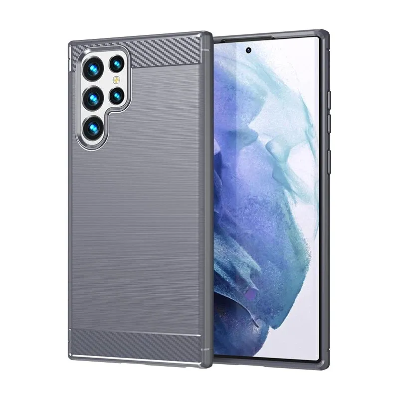 Samsung Galaxy S22, S22 Plus, S22 Ultra Carbon Fiber Phone Case