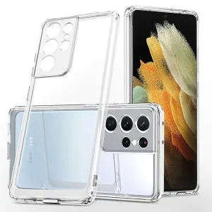 Samsung Galaxy S22 Ultra Clear Case Shockproof Tough Gel Clear Transparent Air Cushion Cover