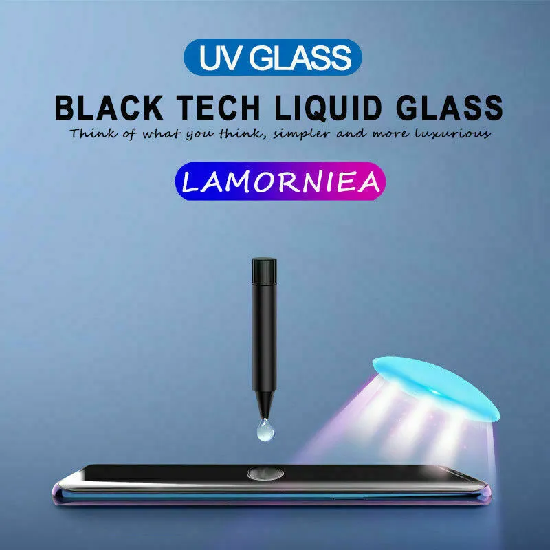Samsung Galaxy S22 UV Liquid Gel Tempered Glass Screen Protector Film Guard