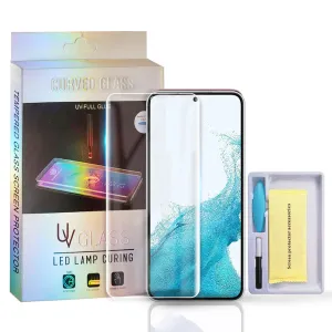 Samsung Galaxy S22 UV Liquid Gel Tempered Glass Screen Protector Film Guard