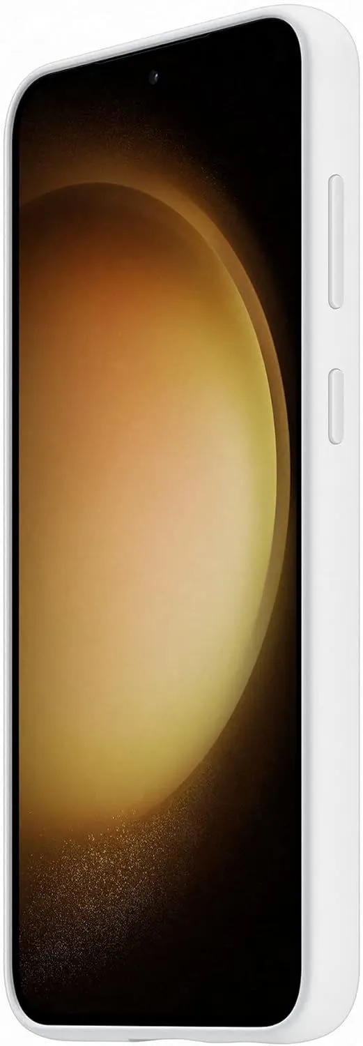 Samsung Galaxy S23 Plus Silicone Grip Case White - EF-GS916TWEGWW