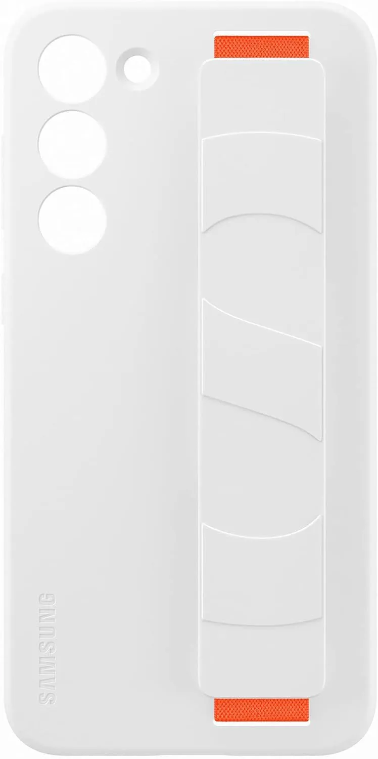 Samsung Galaxy S23 Plus Silicone Grip Case White - EF-GS916TWEGWW