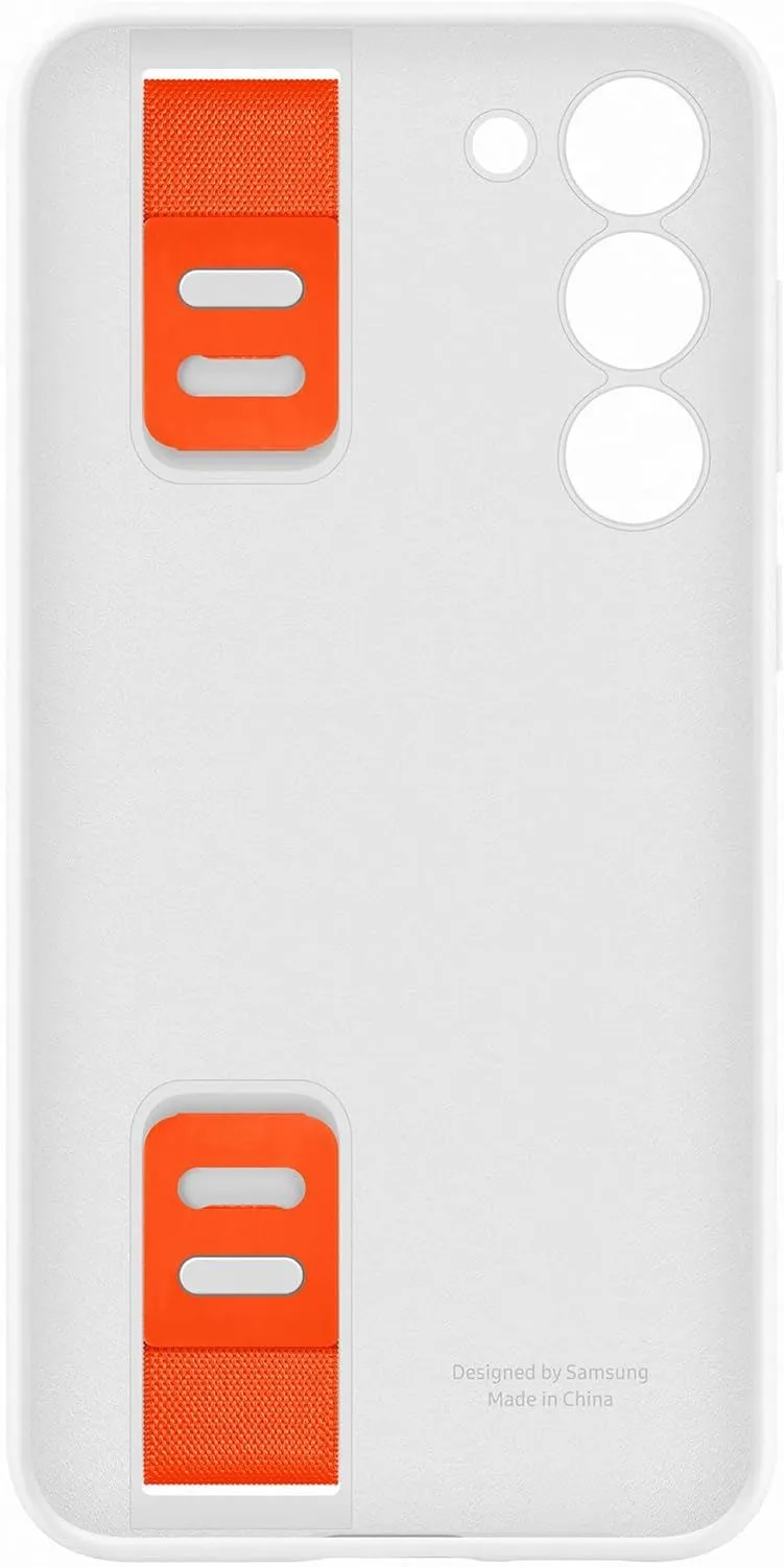 Samsung Galaxy S23 Plus Silicone Grip Case White - EF-GS916TWEGWW